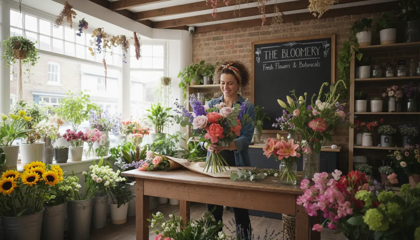 Florists - professional web design services UK