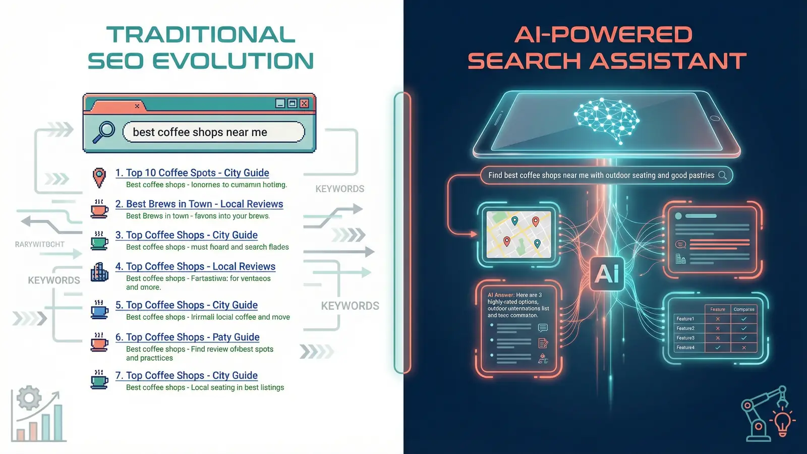 GEO vs SEO: 7 Website Design Changes Your Site Needs for AI Search
