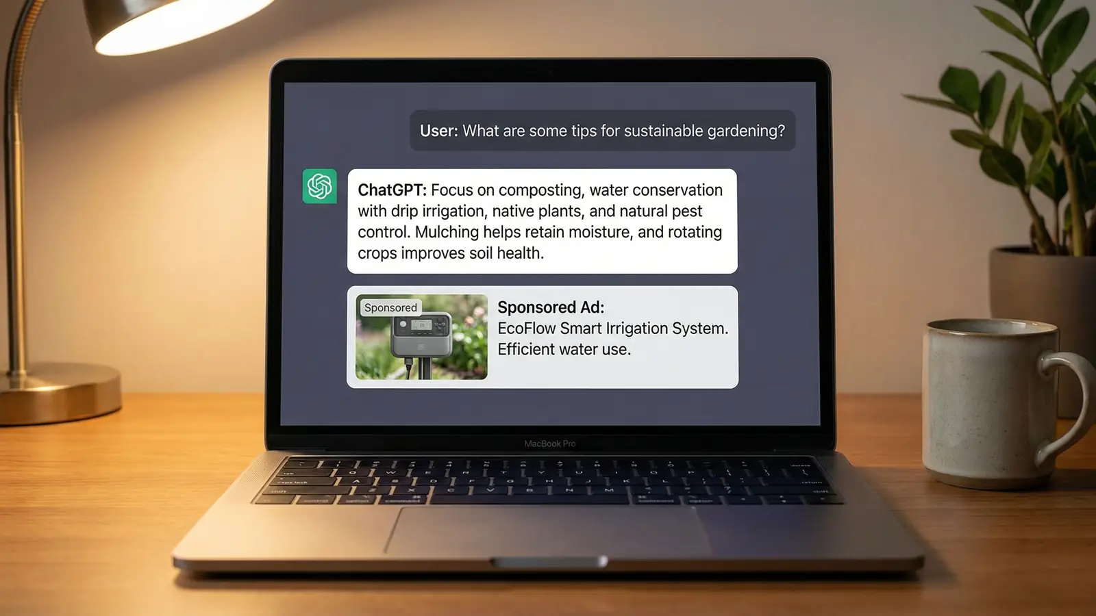 ChatGPT Ads Went Live Yesterday. The Organic Answer Slot Above Them Is Free.