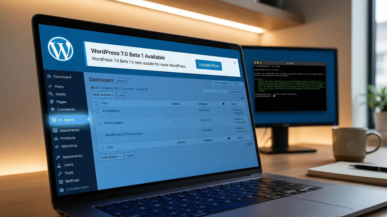 WordPress 7.0 Beta 1 Is Here: The First CMS With Built-In AI Agent Support